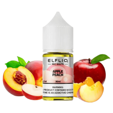 Жидкость Elf Liq Salt Apple Peach 30 мл 50 мг Яблоко Персик Самозамес Жидкость Elf Liq Salt Apple Peach 30 мл 50 мг Яблоко Персик Самозамес