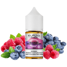 Жидкость Elf Liq Salt Blueberry Sour Raspberry 30 мл 50 мг Черника Кислая Малина Самозамес Жидкость Elf Liq Salt Blueberry Sour Raspberry 30 мл 50 мг Черника Кислая Малина Самозамес