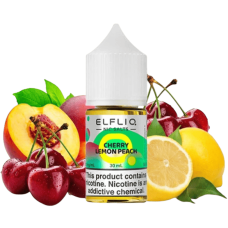 Жидкость Elf Liq Salt Cherry Lemon Peach 30 мл 50 мг Вишня Лимон Персик Самозамес Жидкость Elf Liq Salt Cherry Lemon Peach 30 мл 50 мг Вишня Лимон Персик Самозамес
