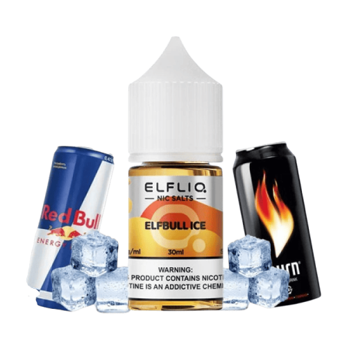 Жидкость Elf Liq Salt Elfbull Ice 30 мл 50 мг Эльфбулл Лед Самозамес