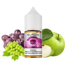 Жидкость Elf Liq Salt Grape Apple 30 мл 50 мг Виноград Яблуко Самозамес Жидкость Elf Liq Salt Grape Apple 30 мл 50 мг Виноград Яблуко Самозамес