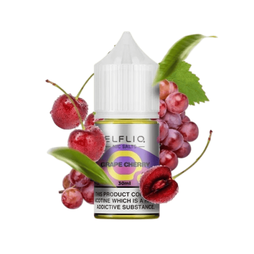 Жидкость Elf Liq Salt Grape Cherry 30 мл 50 мг Виноград Вишня Самозамес