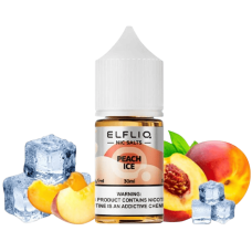 Жидкость Elf Liq Salt Peach Ice 30 мл 50 мг Персик Лед Самозамес Жидкость Elf Liq Salt Peach Ice 30 мл 50 мг Персик Лед Самозамес