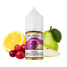 Жидкость Elf Liq Salt Pear Cranberry Lemon 30 мл 50 мг Груша Клюква Лимон Самозамес Жидкость Elf Liq Salt Pear Cranberry Lemon 30 мл 50 мг Груша Клюква Лимон Самозамес
