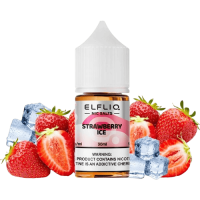 Жидкость Elf Liq Salt Strawberry Ice 30 мл 50 мг Клубника Лед Самозамес