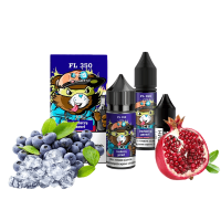 Рідина Flavorlab Salt FL350 Ice Blueberry Garnett 30 мл 50 мг Чорниця Гранат Лід Самозаміс