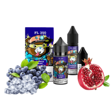 Рідина Flavorlab Salt FL350 Ice Blueberry Garnett 30 мл 50 мг Чорниця Гранат Лід Самозаміс