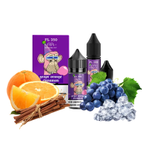 Рідина Flavorlab Salt FL350 Ice Grape Orange Сinnamon 30 мл 50 мг Виноград Апельсин Кориця Лід Самозаміс