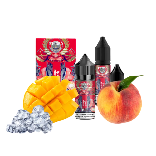Рідина Flavorlab Salt FL350 Ice Mango Peach 30 мл 50 мг Манго Персик Лід Самозаміс