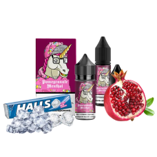Рідина Flavorlab Salt FL350 Ice Pomegranate Menthol  30 мл 50 мг Гранат Ментол Лід Самозаміс