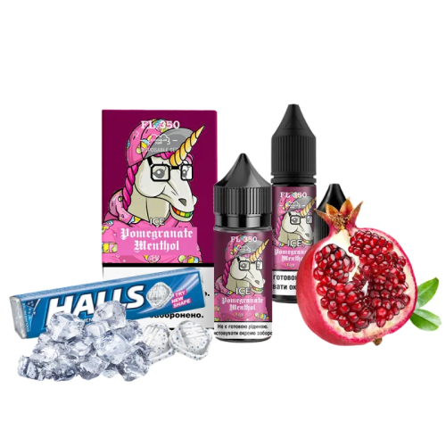 Рідина Flavorlab Salt FL350 Ice Pomegranate Menthol  30 мл 50 мг Гранат Ментол Лід Самозаміс