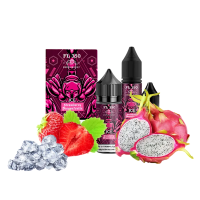 Рідина Flavorlab Salt FL350 Ice Strawberry Dragonfruit 30 мл 50 мг Полуниця Пітайя Лід Самозаміс