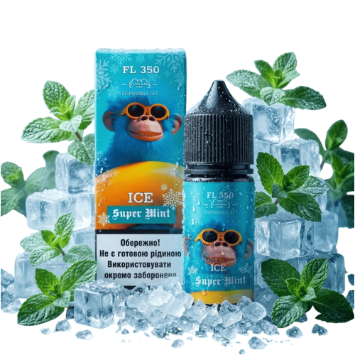 Рідина Flavorlab Salt FL350 Ice Supermint 30 мл 50 мг М'ята Лід Самозаміс