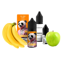 Рідина Flavorlab Salt FL350 LUX Banana Apple 30 мл 50 мг Банан Яблуко Самозаміс Рідина Flavorlab Salt FL350 LUX Banana Apple 30 мл 50 мг Банан Яблуко Самозаміс