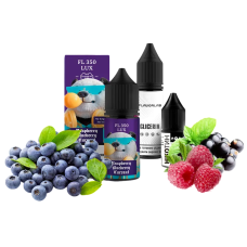 Рідина Flavorlab Salt FL350 LUX Raspberry Blueberry Currant 30 мл 50 мг Малина Чорниця Смородина Самозаміс