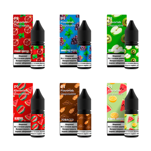 Жидкость Flavorlab Salt Р1 Арбуз 10 мл 50 мг Самозамес