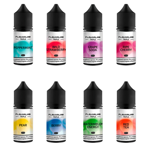 Жидкость Flavorlab Salt Triple Strong Watermelon energy 30 мл 65 мг Арбуз Энергетик Самозамес