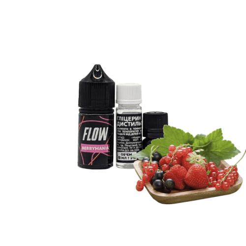 Жидкость Flow Salt Berrymania 30 мл 50 мг Берримания Самозамес