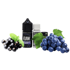 Жидкость Flow Salt Black Currant Grape 30 мл 50 мг Черная Смородина Виноград Самозамес