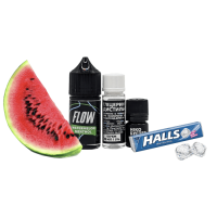Рідина Flow Salt Watermelon Menthol 30 мл 50 мг Кавун Ментол Самозаміс