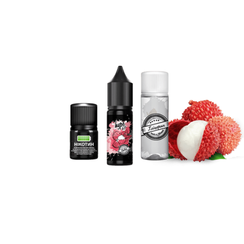 Жидкость Hype Salt Kit Lychee 15 мл 50 мг Личи Самозамес