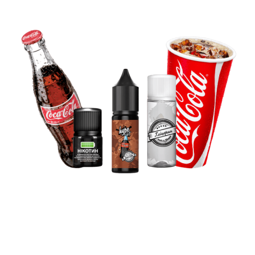 Жидкость Hype Salt Kit Sour Cola 15 мл 50 мг Кислая Кола Самозамес