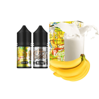 Жидкость In Bottle Salt Puzzle Banana 30 мл 50 мг Milk Банан Молоко Самозамес