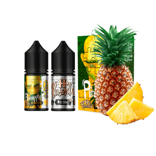 Жидкость In Bottle Salt Puzzle Pineapple 30 мл 50 мг Ананас Самозамес