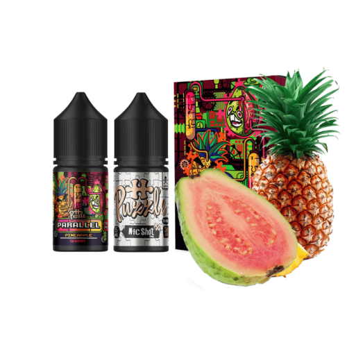 Рідина In Bottle  Salt Parallel Puzzle Pineapple Guava 30 мл 50 мг Ананас Гуава Самозаміс