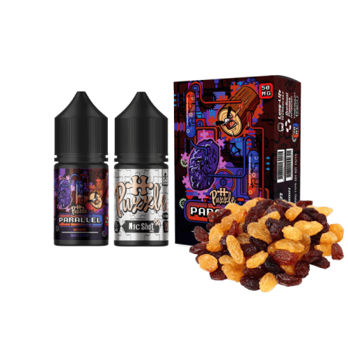 Рідина In Bottle  Salt Parallel Puzzle Wood Raisin 30 мл 50 мг Вуд Райсін Самозаміс