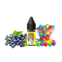 Жидкость Eight by Katana Salt Blueberry Bubble Gum 10 мл 50 мг Черничная Жвачка