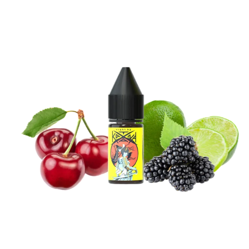 Рідина Eight by Katana Salt Cherry Blue Raspberry Lime 10 мл 50 мг Вишня Ожина Лайм