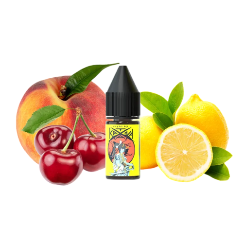 Рідина Eight by Katana Salt Cherry Lemon Peach 10 мл 50 мг Вишня Лимон Персик