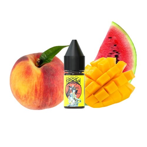 Рідина Eight by Katana Salt  Mango Peach Watermelon 10 мл 50 мг Кавун Манго Персик