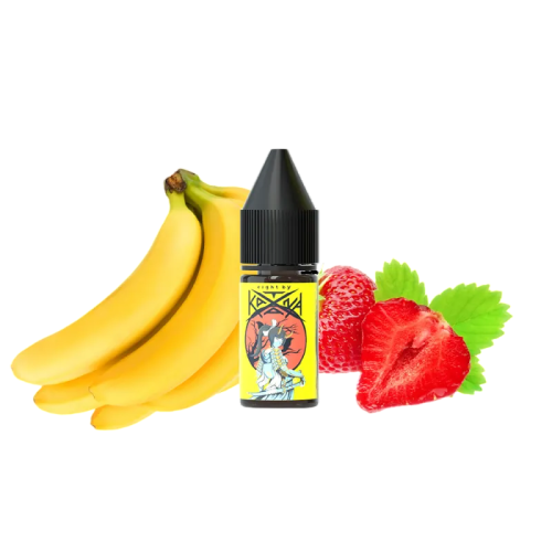 Рідина Eight by Katana Salt Strawberry Banana 10 мл 50 мг Полуниця Банан