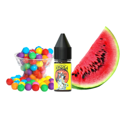 Рідина Eight by Katana Salt Watermelon Bubble Gum 10 мл 50 мг Кавунова жуйка