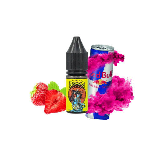 Рідина Eight by Katana Salt Strawberry Energy 15 мл 50 мг Полуничний Енергетик