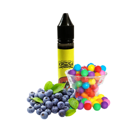 Рідина Eight by Katana Salt Blueberry Bubble Gum 30 мл 50 мг Чорнична Жуйка
