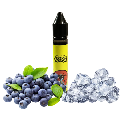 Рідина Eight by Katana Salt Blueberry Ice 30 мл 50 мг Чорниця Лід