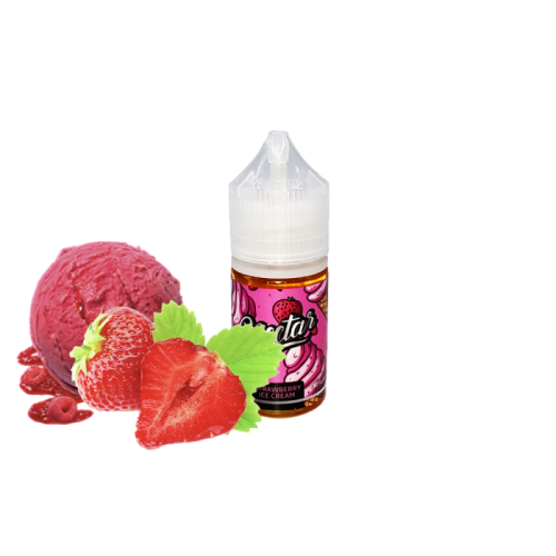 Рідина Nectar Salt Strawberry Ice Cream 30 мл 50 мг Полуничне Морозиво