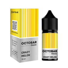 Жидкость Octobar Classic Hard Salt Crazy Melons 30 мл 65 мг Арбуз, Дыня, Лед Самозамес Жидкость Octobar Classic Hard Salt Crazy Melons 30 мл 65 мг Арбуз, Дыня, Лед Самозамес