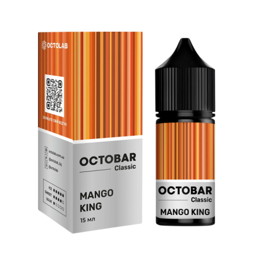 Жидкость Octobar Classic Hard Salt Mango King 30 мл 65 мг Манго Лед Самозамес