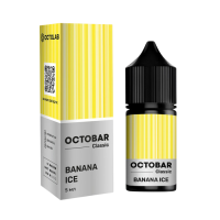 Жидкость Octobar Classic Salt Banana Ice 10 мл 50 мг Банан Лед Самозамес