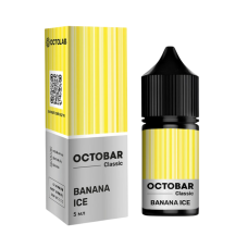 Жидкость Octobar Classic Salt Banana Ice 10 мл 50 мг Банан Лед Самозамес Жидкость Octobar Classic Salt Banana Ice 10 мл 50 мг Банан Лед Самозамес