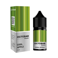 Жидкость Octobar Classic Salt Cool Apple 10 мл 50 мг Яблоко Лед Самозамес