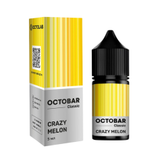Жидкость Octobar Classic Salt Crazy Melons 10 мл 50 мг Арбуз, Дыня, Лед Самозамес Жидкость Octobar Classic Salt Crazy Melons 10 мл 50 мг Арбуз, Дыня, Лед Самозамес