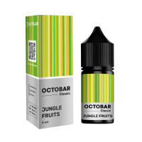 Жидкость Octobar Classic Salt Jungle Fruits 10 мл 50 мг Маракуйя, Папайя, Лед Самозамес
