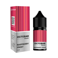 Рідина Octobar Classic Salt Raspberry Frost 10 мл 50 мг Малина, Лід Самозаміс