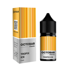 Жидкость Octobar Classic Salt Tropix Ice 10 мл 50 мг Манго Ананас Лед Самозамес Жидкость Octobar Classic Salt Tropix Ice 10 мл 50 мг Манго Ананас Лед Самозамес