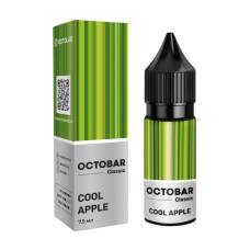 Жидкость Octobar Classic Salt Cool Apple 15 мл 50 мг Яблоко Лед Самозамес